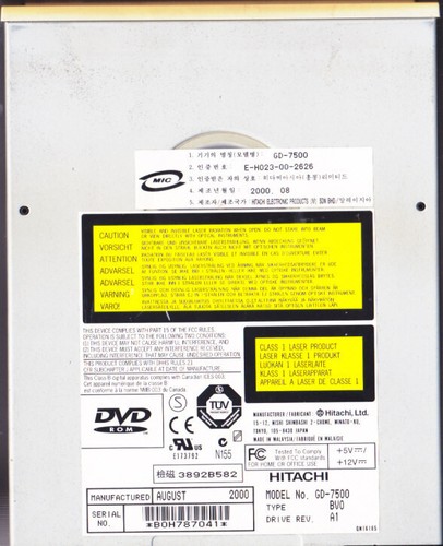 Lecteur interne dvd rom - lecteur, drive