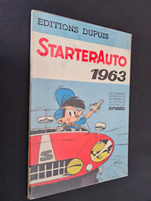 Spirou - Starter Auto - EO de 1963 - Dupuis - Voitures Anciennes - TTBE