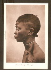 CONGO BELGE- cpa  Femme