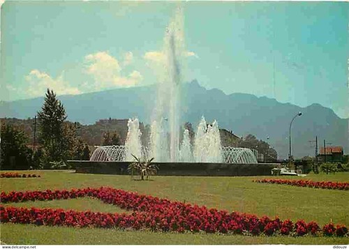 Carte postale aix les - -,
