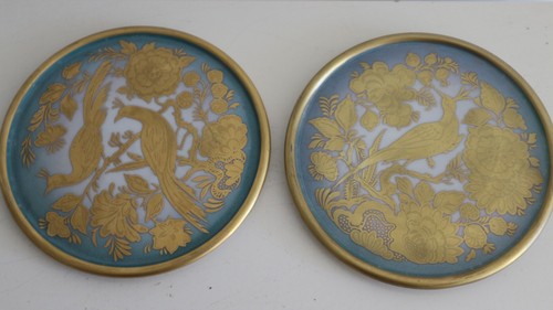 Assiettes avec décor - assiettes,
