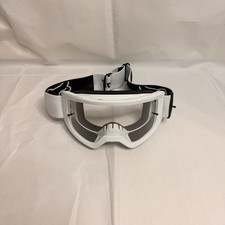 Fox Main Stray Goggles White Black Clear Lenses Mountain Bike MTB