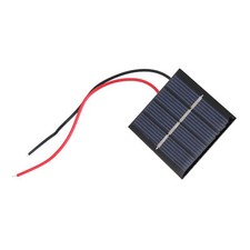 Lot De 2 Mini Panneaux Solaires Polycristallins Panneau Solaire Photovoltaïque