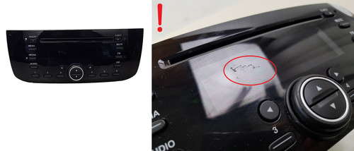 Radio fiat punto evo - radio,