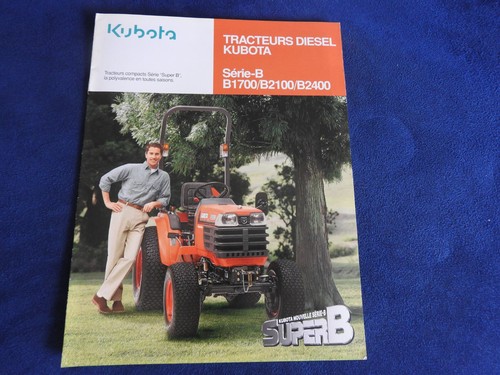 Catalogue kubota tracteur - kubota,