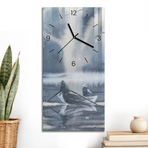 Horloge murale verticale - horloge,