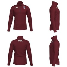 US SKI TEAM MICROPolar FLEECE man POLYESTER 25/26 mod 8CENTO 821US