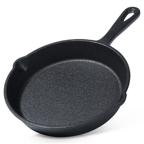 Poêle fonte 15cm gril - poêle, cast