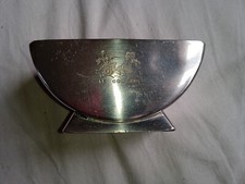 sucrier metal argenté