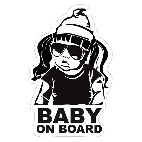 Autocollant bébé bord - bébé,