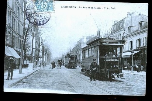 Charenton top carte tram - charenton, du