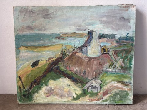 Tableau peinture paysage - tableau,