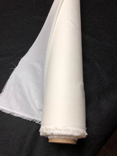 Tissus toile batiste ecru - tissus,