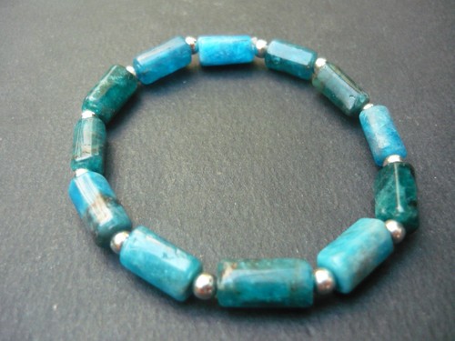 Bracelet perles apatite en - de,