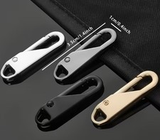 lot de 4 tirettes métal embouts curseurs de fermeture éclair réutilisables