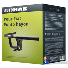 Attelage pour Fiat Punto hayon 12- démontable avec outil Auto Hak TOP
