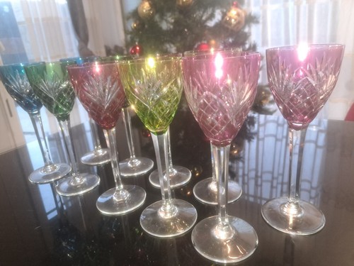 Lot verres cristal st - lot,