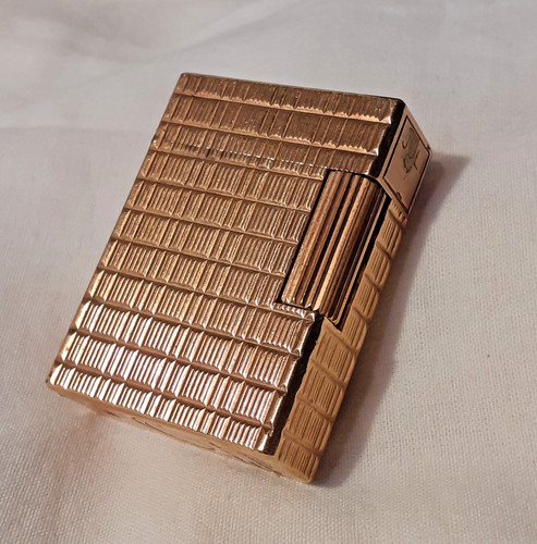 Vintage briquet dupont - briquet, plaque