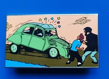 moyen Pin's Tintin la 2 cv des