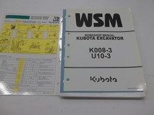 Workshop Manual for Kubota Excavators Models K008-3 U10-3