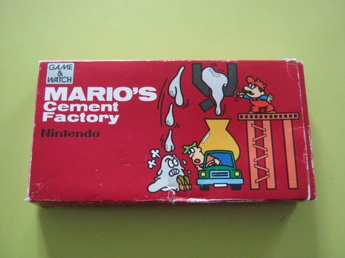 Nintendo game and watch cement - game,