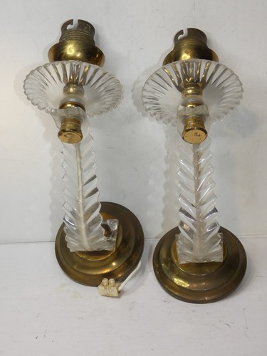 Paire applique lampe - d, art
