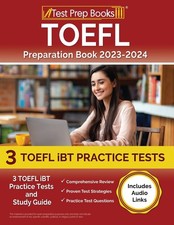 TOEFL Preparation Book: TOEFL iBT Practice Tests and Study Guide: [Includes ...
