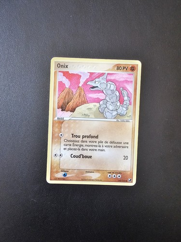 Carte pokémon onix 115 - pokémon, 65/115