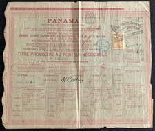 Compagnie Universelle du Canal Interoceanique de PANAMA - 1888