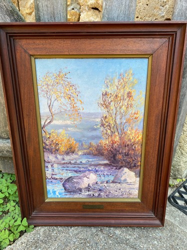 Peinture début xxème huile - peinture,