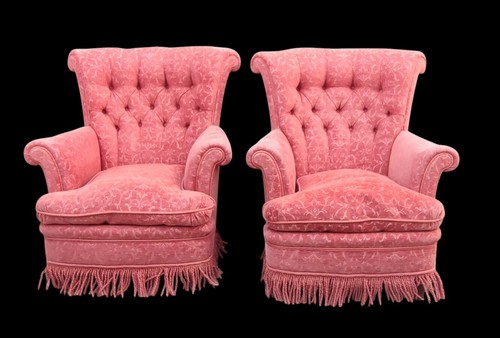 Paire anciens fauteuils - paire,