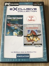 COMBAT FLIGHT SIMULATOR SERIE EUROPE 39 45 + ADD ON COMBAT PILOT Nº1 PC FRANÇAIS