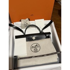 HERMES Sac Herbag Zip 31 Vert
