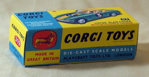 Corgi toys 319 lotus - corgi, elan