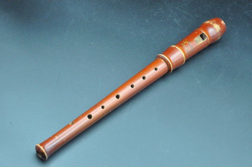 Ancienne flute bec pipo en - ancienne,