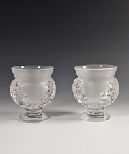 LALIQUE paire de vases en