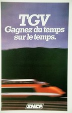 Affiche Poster Train SNCF