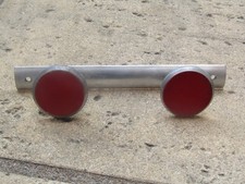 Porte manteaux ancien mural  2  Patères en  Aluminium vintage 70 déco loft