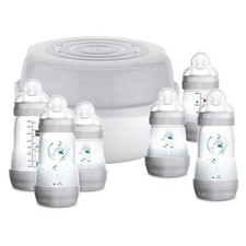 Ensemble stérilisateur pour biberons et micro-ondes MAM Easy Start