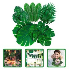  84 Pcs Palmier Artificiel Décor Tropical Décorations De Fête Tropicales