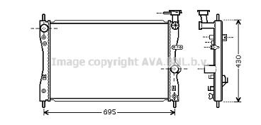 Radiateur eau smart forfour - smart,