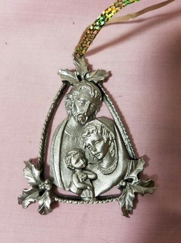 Camco pewter religous ornament - pewter,