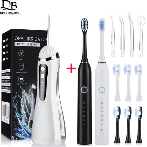 Irrigateur dentaire portable - irrigateur, +