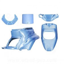 Set Carénage MBK Booster Spirit Jusqu'À 2003 - 5 Pièces Bleu Ciel Bleu Hawai