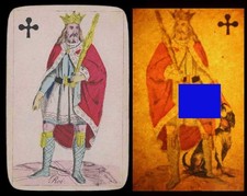 CARTE A JOUER TRANSPARENTE