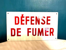 Ancienne plaque émaillée