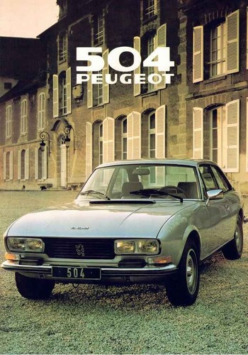 Catalogue brochure peugeot 504 - peugeot,