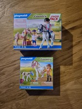 Lot Playmobil Country Chevaux