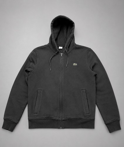 Zip capuche lacoste noir - zip,