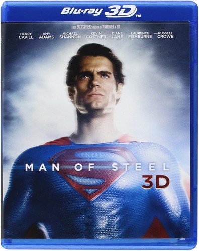 Man steel blu ray - of, 3d